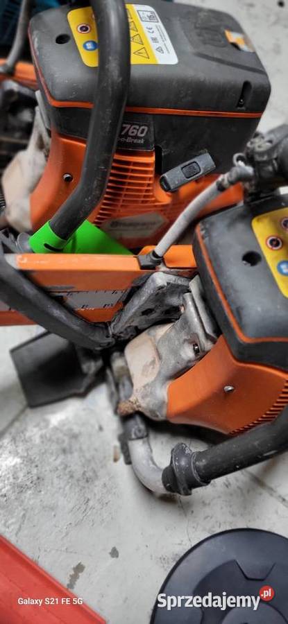 Husqvarna k760 bruzdownica do betonu Zbrojenia do betonu Sandomierz sprzedam