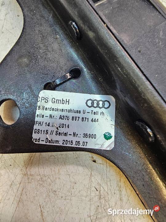 ZAMEK RYGIEL DACHU PRAWY AUDI A3 8V CABRIO osobowe