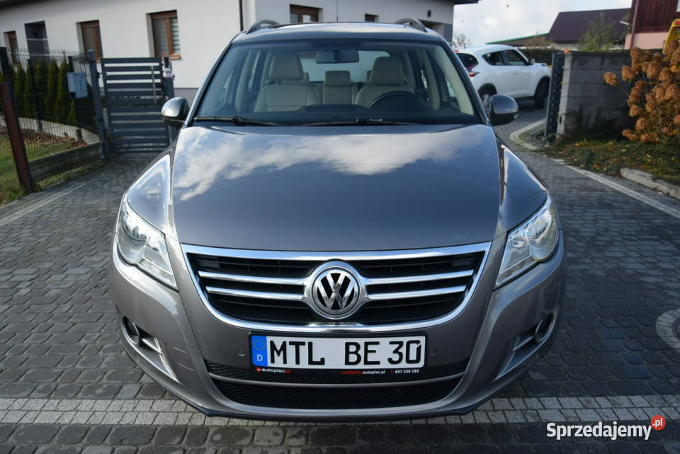Volkswagen Tiguan 20TDI 4x4 160 Jasna Skóra Navi Majdan Sieniawski sprzedam