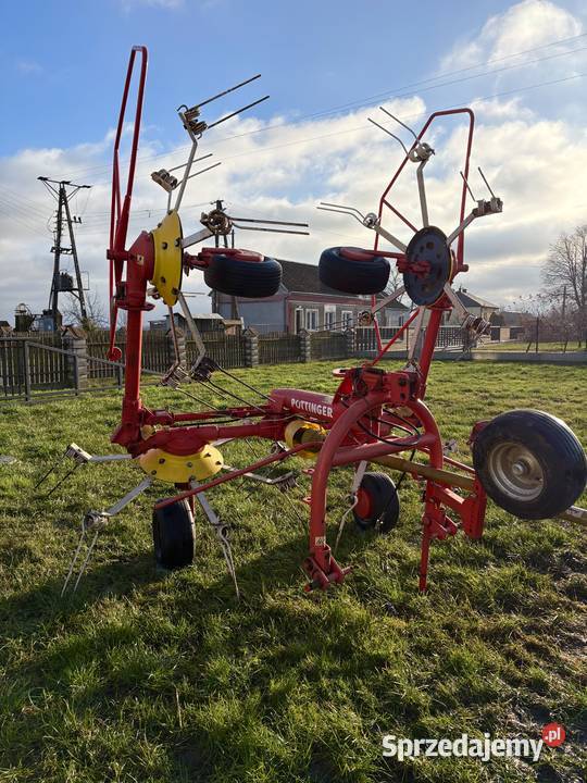 Przetrząsarka Pottinger HIT54N Zgrabiarki i przetrząsacze Zgrabiarki i przetrząsacze Sierpc