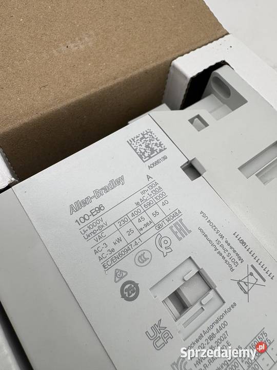 Allen Bradley 100E96KJ00 Contactor 45kW Warszawa sprzedam