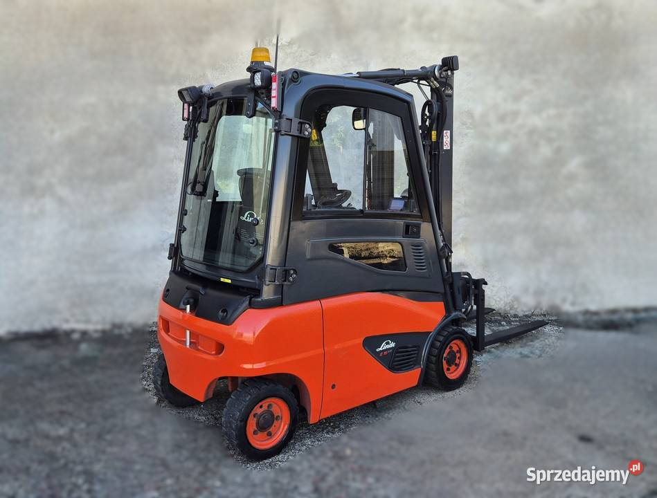 Wózek widłowy elektryczny LINDE E16 2018r i regulowane widły Rybnik