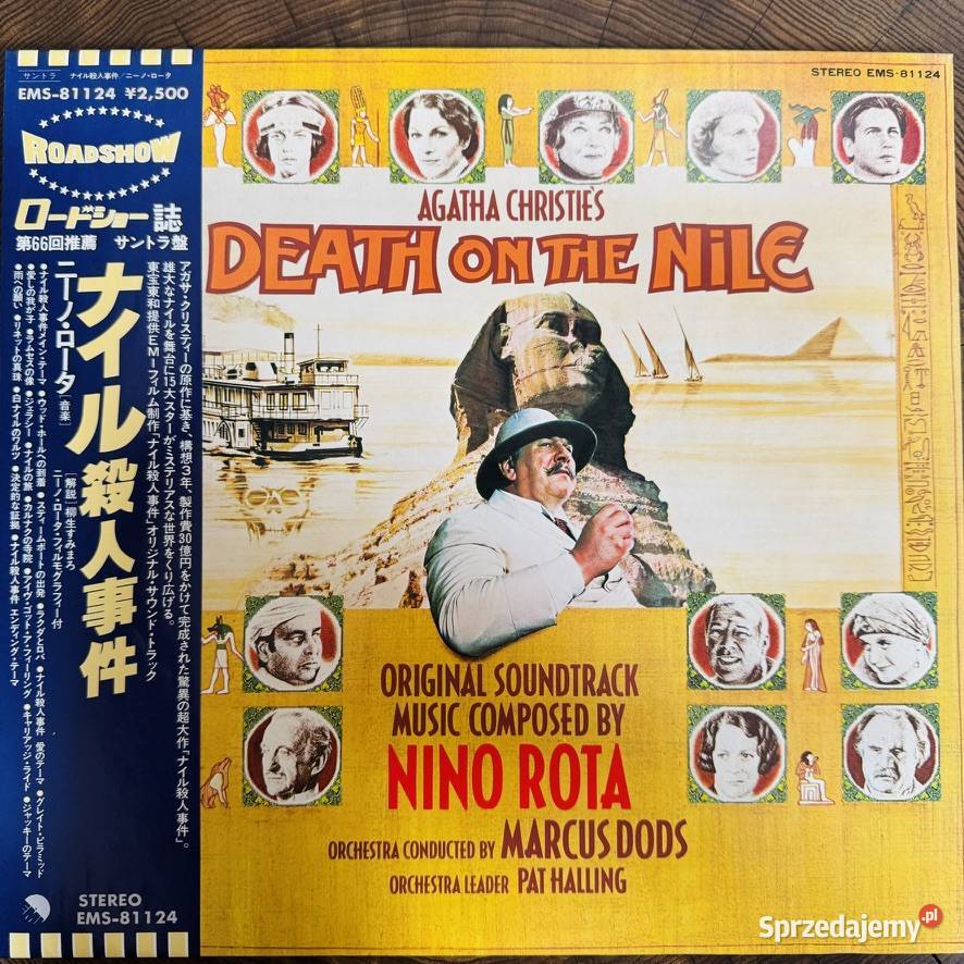 Nino Rota OST Agatha Christies Death On The Nile Katowice sprzedam