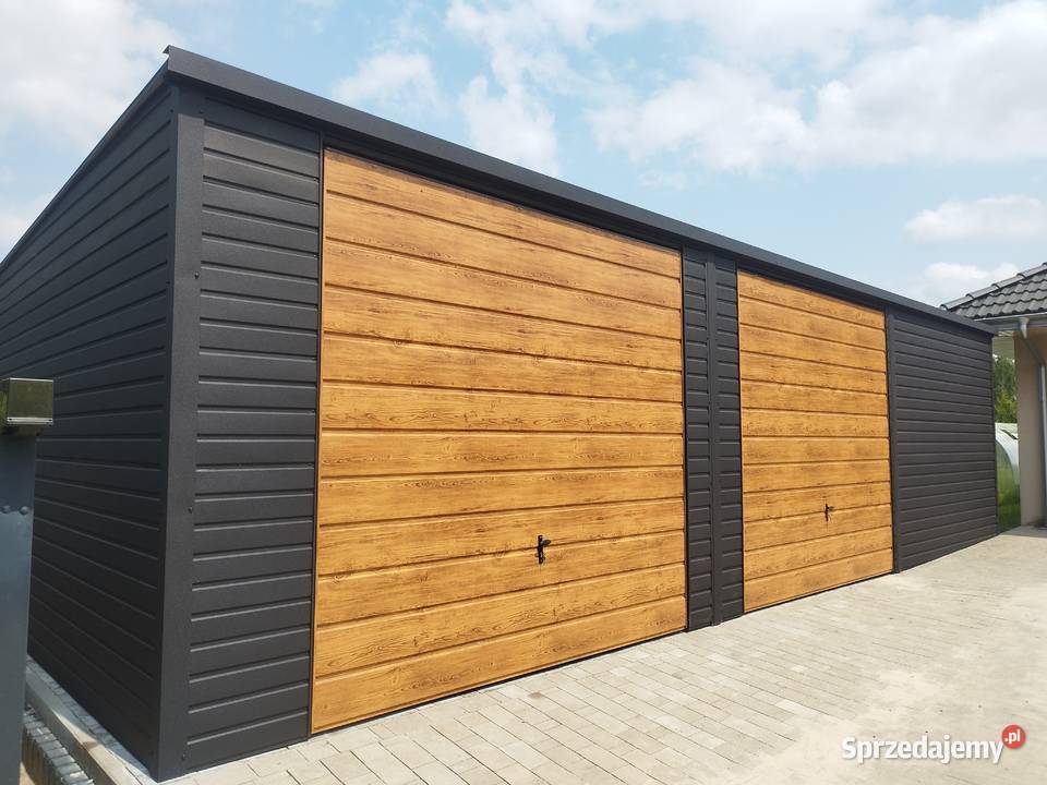 Garaż Blaszany 3x5 4x5 5x5 5x6 6x6 z Zator