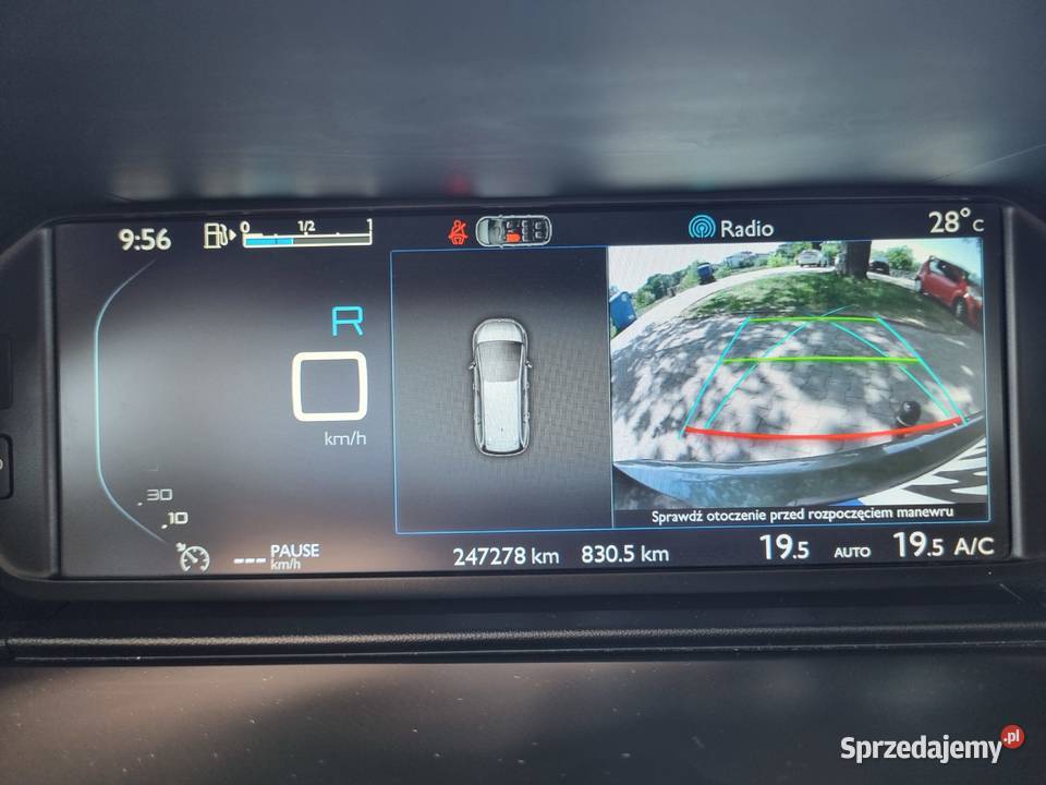 Citroen C4 Grand Picasso 16 Exclusive HDi 120 komputer pokładowy Warszawa sprzedam