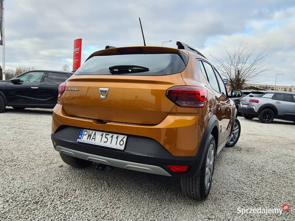 Dacia Sandero Stepway GAZ Navi 2xPDC Kamera Full Wągrowiec sprzedam
