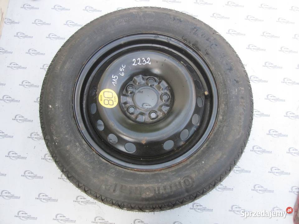 NISSAN QASHQAI J10 koło dojazdowe 1459016 106M świętokrzyskie Kielce sprzedam