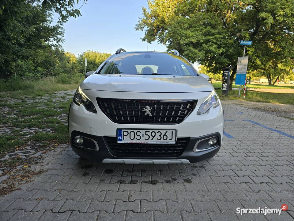 Peugeot 2008 I 15 Crossway 120 automat biały Ostrów Wielkopolski