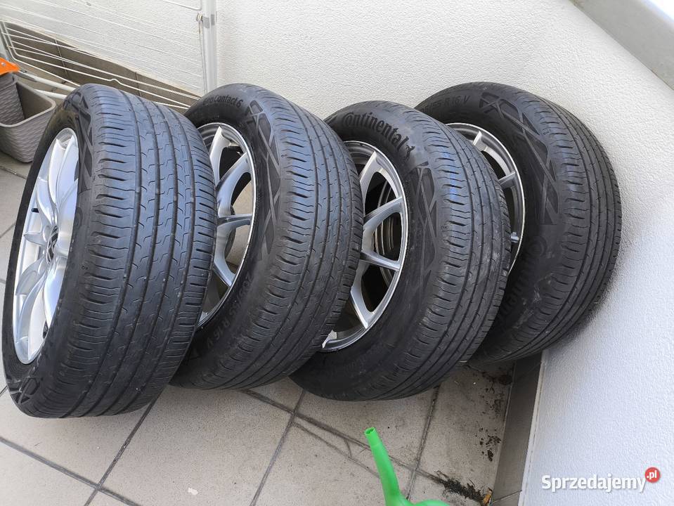 Sprzedam alufelgi 16 5x112 z oponami Samochodowe Warszawa
