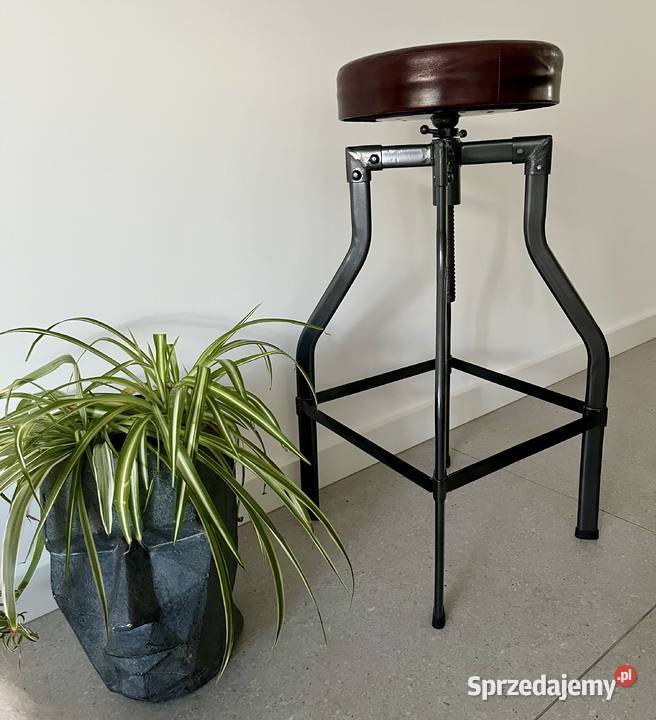 Hoker loft industrialny obrotowy stołek barowy Warszawa sprzedam