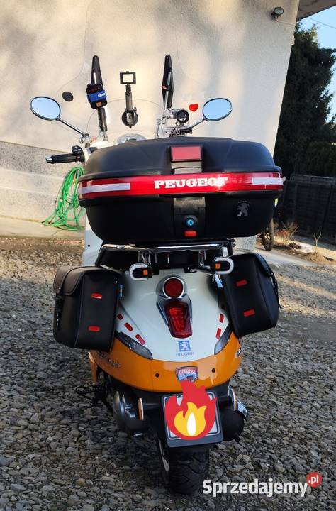 Peugeot Django 50 Motorower kufry Wojnicz