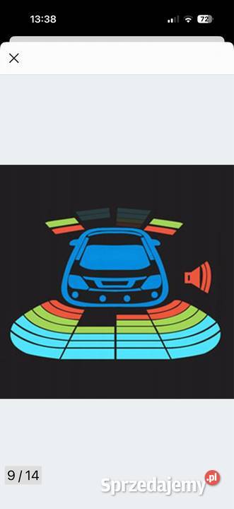 8 x czujnik parkowania wyświetlacz led Słupsk