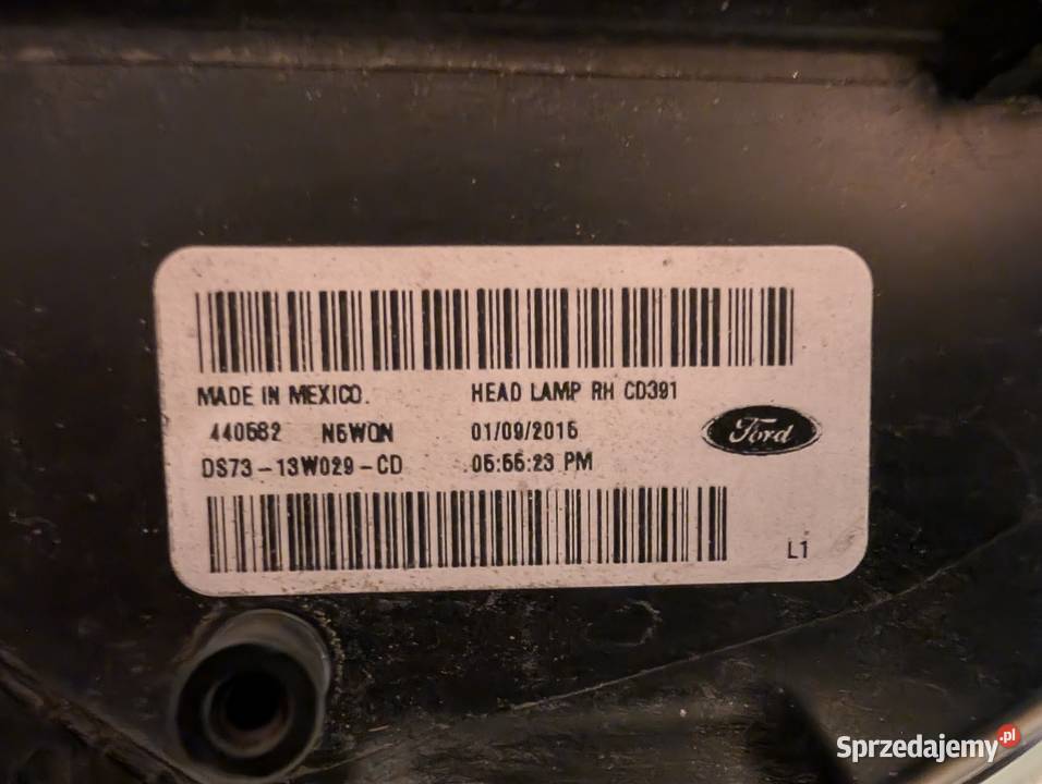 Lampa prawa Ford Mondeo mk5 USA śląskie Czechowice-Dziedzice