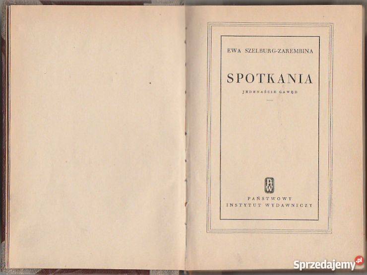 7624 SPOTKANIA JEDENAŚCIE GAWĘD EWA SZELBURG Beletrystyka, powieści Książki dla dzieci małopolskie Czyrna