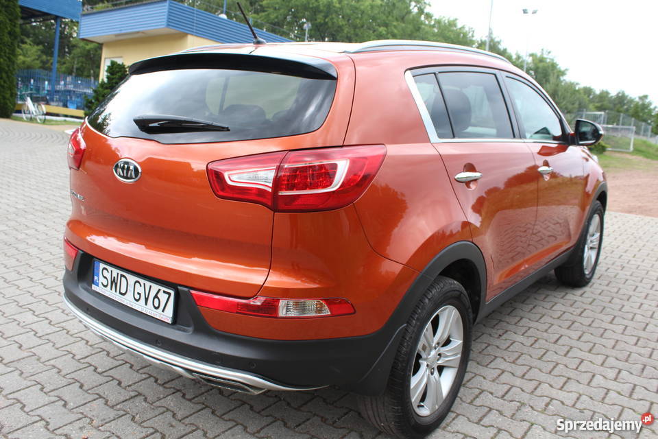 KIA Sportage 16 benzyna 2012r Salon Polska elektrochrom. lusterko wst. Radlin