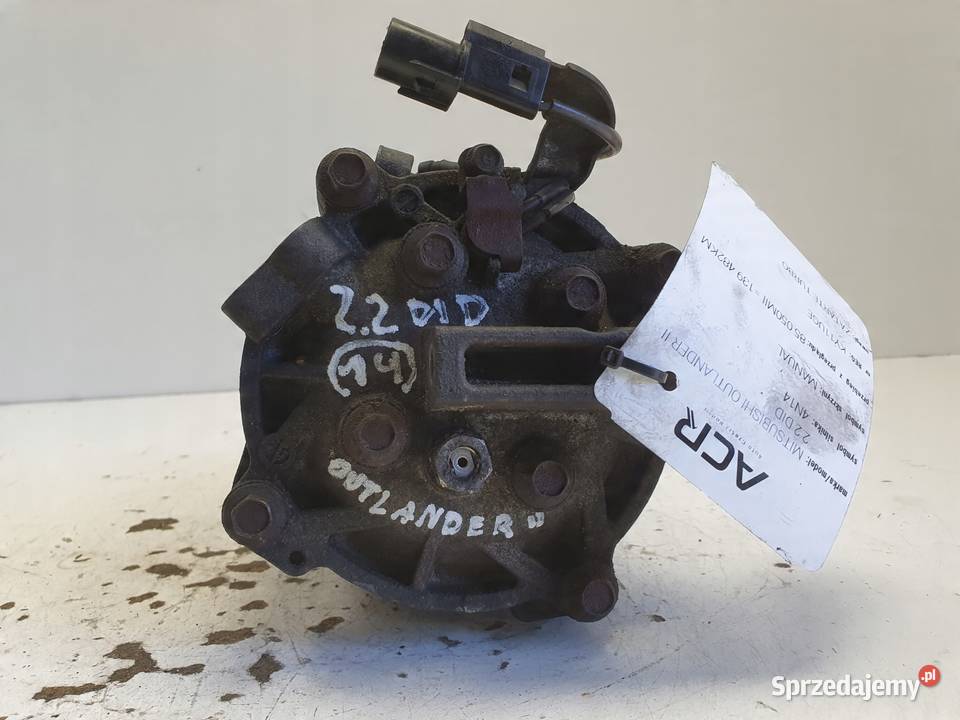 Mitsubishi Outlander II 22 DID SPRĘŻARKA Janów