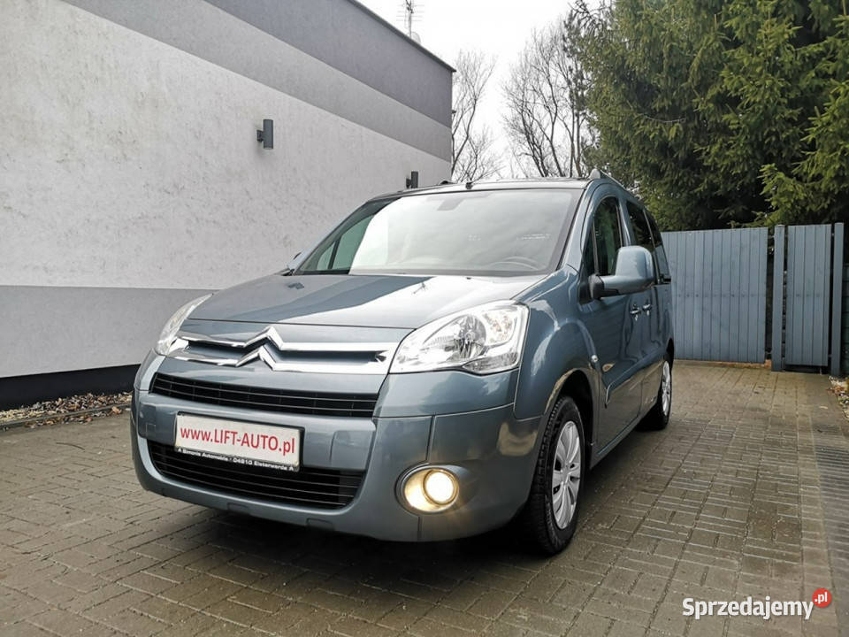 Citroen Berlingo 16 HDI 111 KlimatronicTempomat Rok produkcji 2009 Strzegom