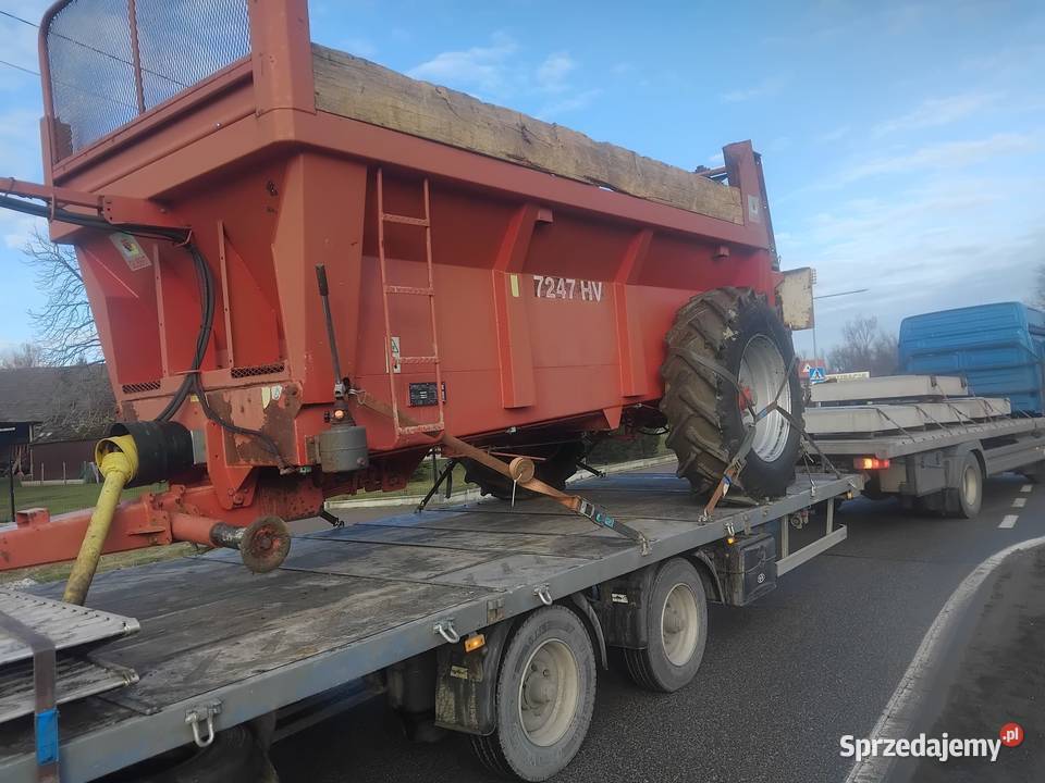 Rozrzutnik obornika gilbert Lulkowo