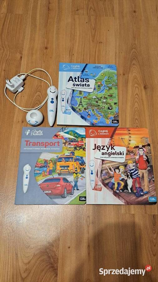 Czytaj z Albikiem mówiące pióro 3 książki Turek