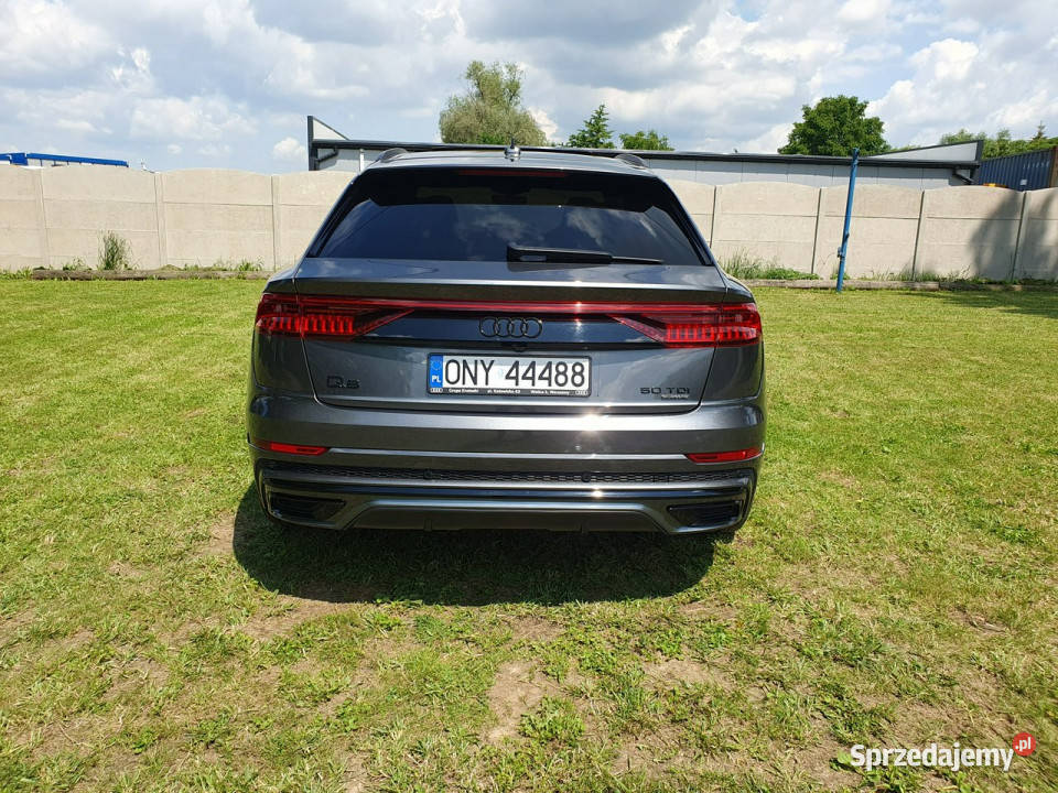 Audi Q8 30tdi 286 S Line Matrix bO Alu23 Salon czujnik parkowania Strobice