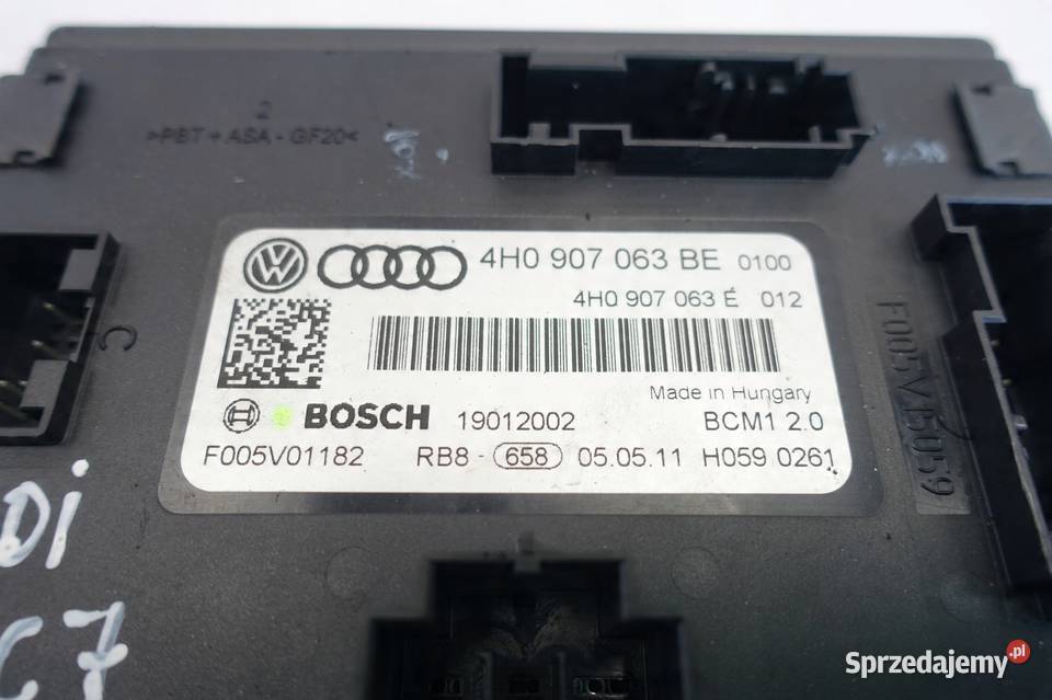Audi A6 C7 Sline MODUŁ MOCY sterownik SENSOR lubelskie Janów