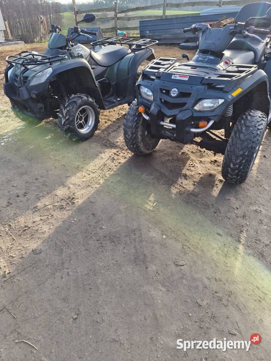 Kymko 500 MXU 4X4 nieuszkodzony Zatom Stary