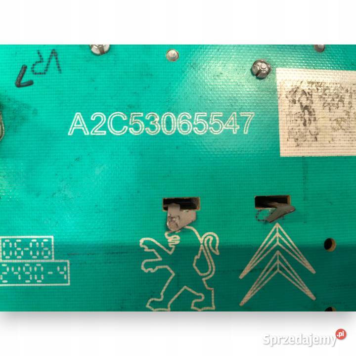 LICZNIK ZEGARY A2C53065547 Peugeot 207 14 8V 16V osobowe Chełm sprzedam