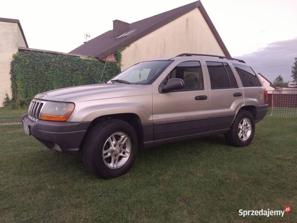 Jeep Grand Cherokee WJ 40 V6 RWD Klima LPG łódzkie Szczerców sprzedam