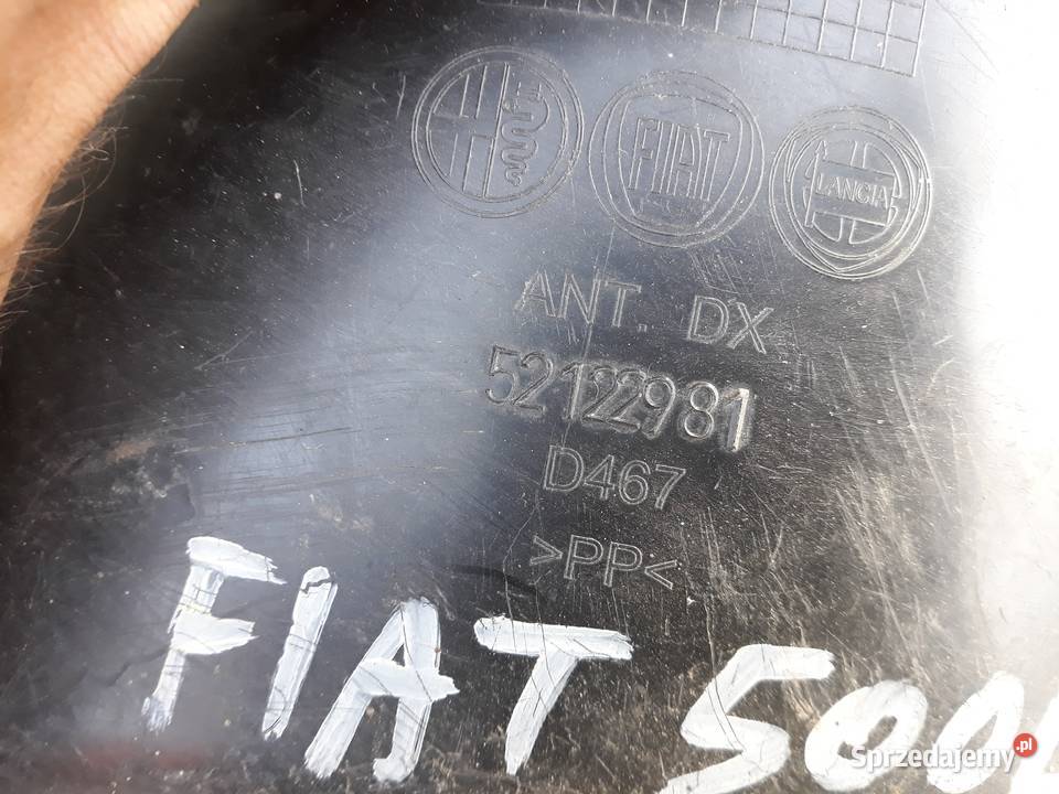 FIAT 500L NADKOLE PRZEDNIE PRAWE PRZÓD PRAWY Międzychód sprzedam
