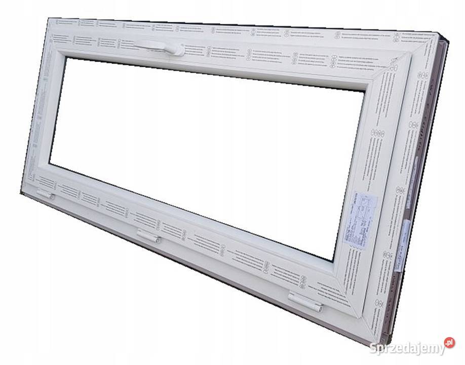 OKNA KacprzaK OKNO PCV 130X60 Nowe pcv WYSYŁKA Siedlce