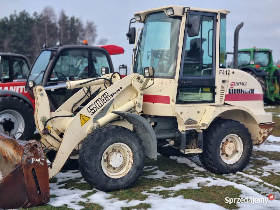 Ładowarka kołowa liebherr 508 stereo 2006 Malanów