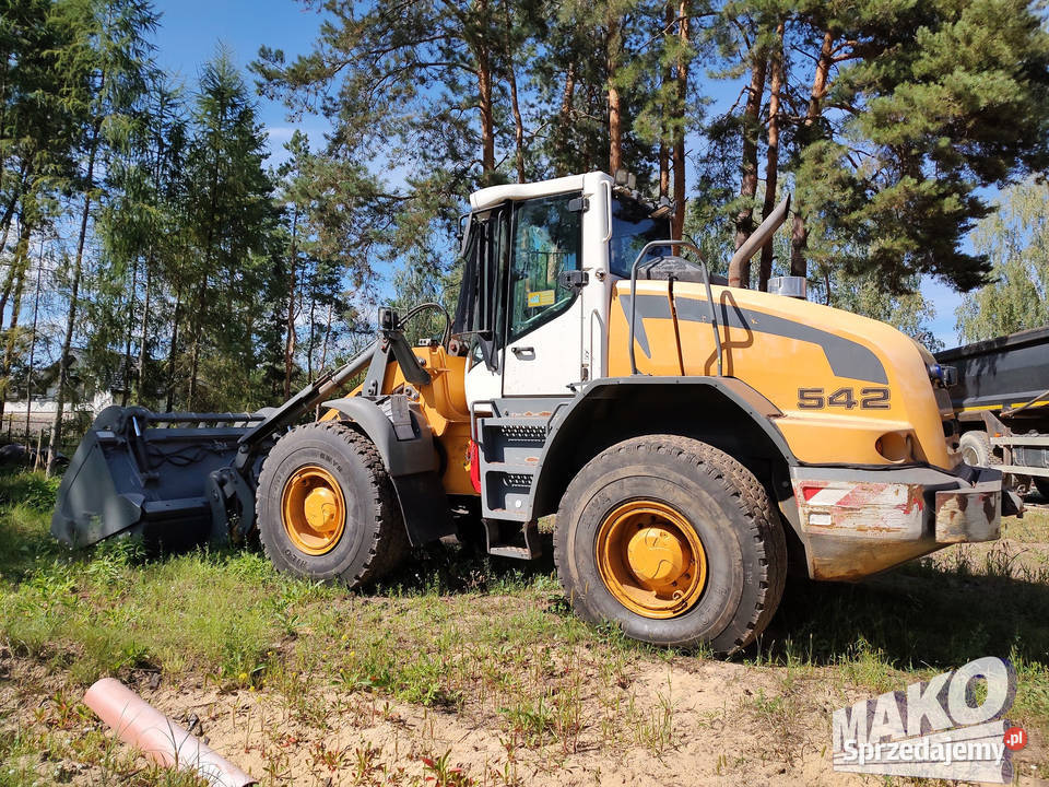 Liebherr L542 L 542 Łyżka wysokiego wysypu Opony Ostrowiec Świętokrzyski