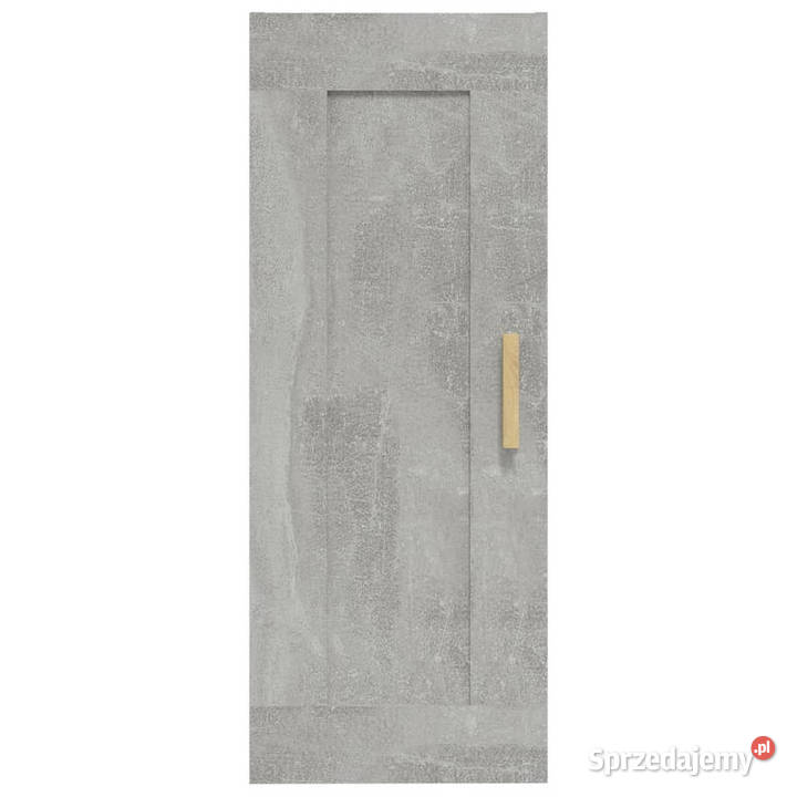 Szafka wisząca szarość betonu 35x34x90 WM812469 Warszawa