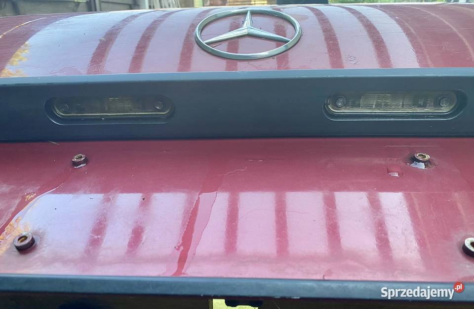 MercedesBenz E W124 Klapy bagażnika bez rdzy Karoseria Łagiewniki sprzedam