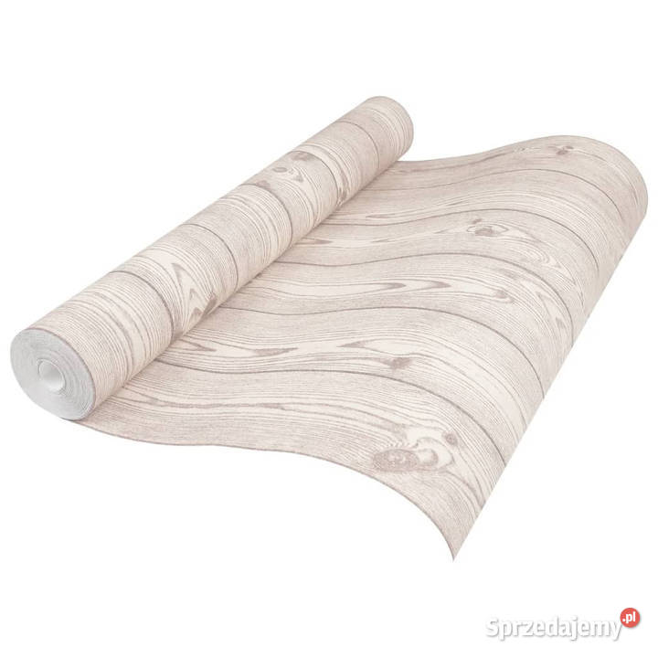 Tapeta 3D z wzorem desek szara 10x053 m mazowieckie Warszawa