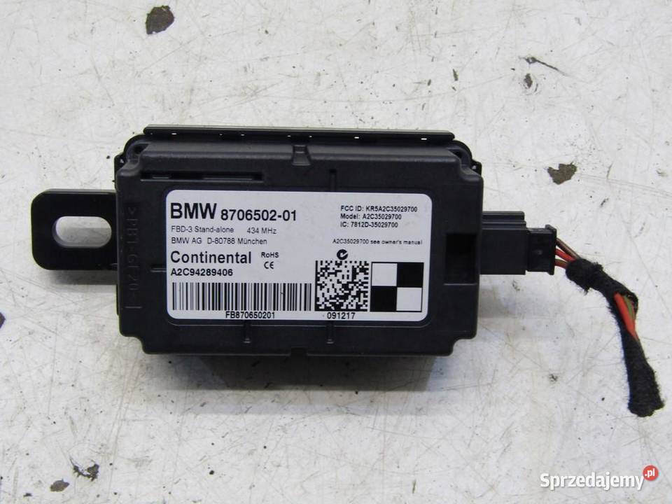MODUŁ STEROWNIK PILOTA MINI F55 F56 8706502 osobowe lubelskie