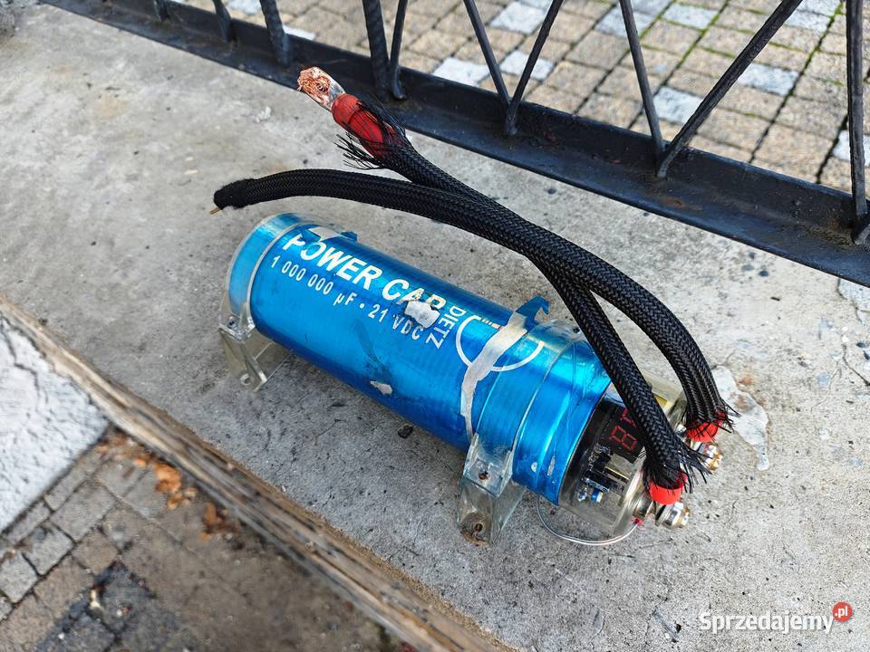 Kondensator car audio Dietz Power Cap 1F 1FARAD Niegowonice