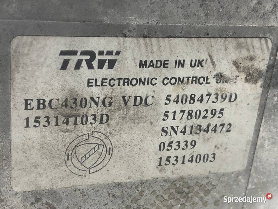 POMPA ABS FIAT CROMA 54084739D 24 200 osobowe