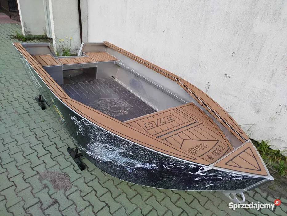 Łódź aluminiowa wędkarska GF 370 O 37m 10 rabatu