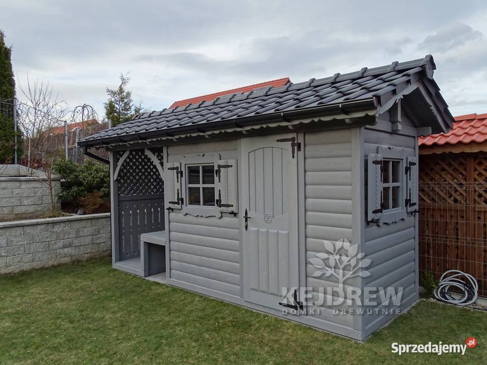 Nowoczesna stodoła domek z drewutnią nowoczesny Piła Pierwsza sprzedam