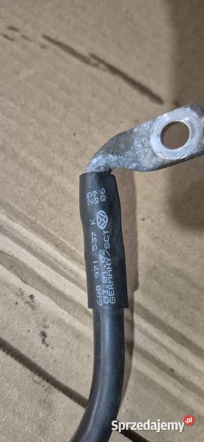 Przewód masowy Vw Polo 9N 6Q0 971 537 K Części samochodowe Słupsk
