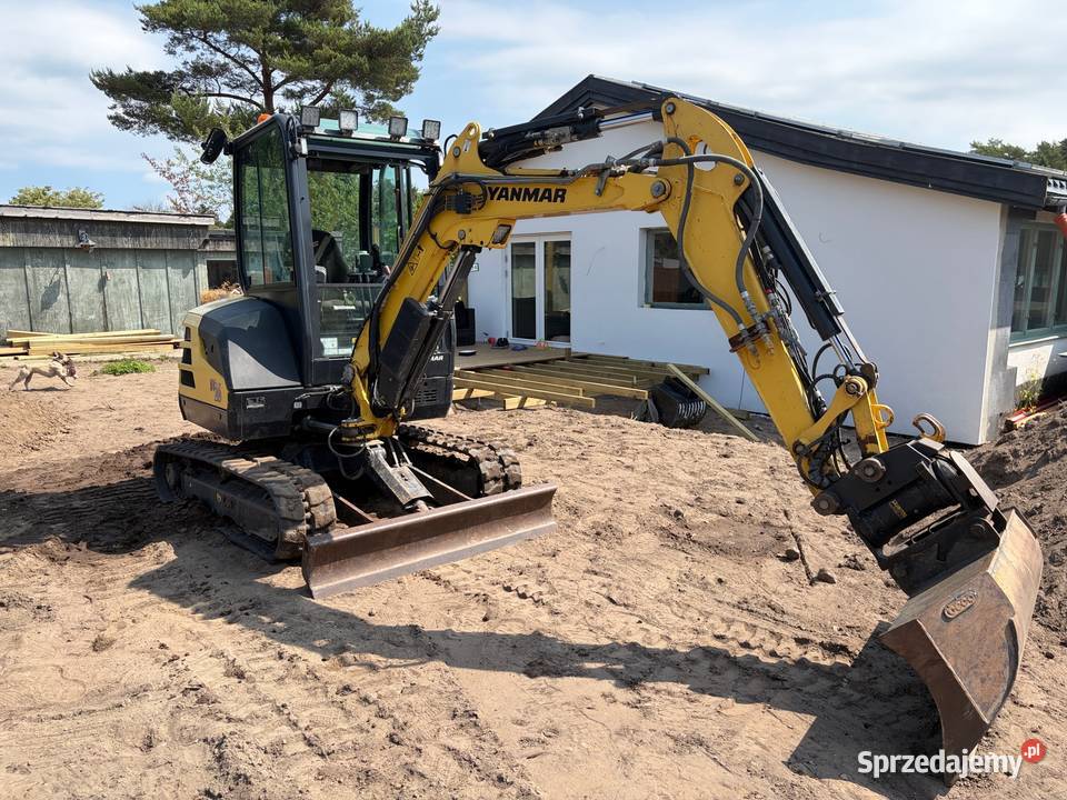 Minikoparka Yanmar SV26 2021 Rok produkcji 2021 Bielany Wrocławskie