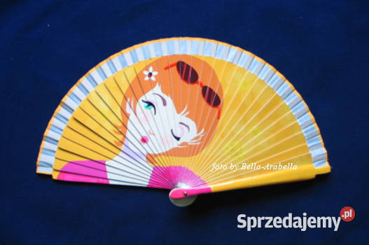 małe wachlarze z TWARZAMI DZIEWCZYNEK Pozostałe Warszawa