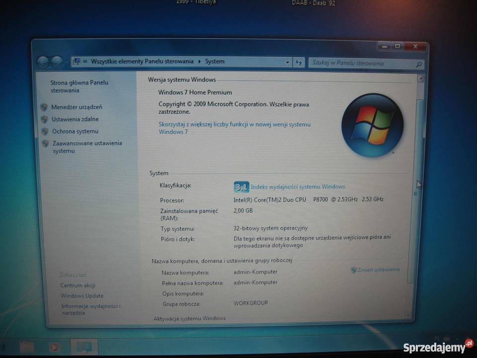 Nowy Laptop HP z Gwarancja Legalnym Systemem i matowa sprzedam