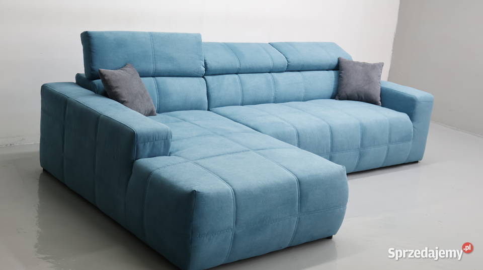 TDW DESIGN narożnik regulowane zagłówki sofa Poznań