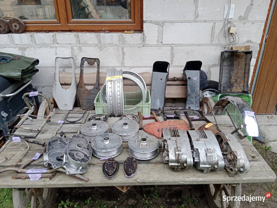 WSK kolo felga kobuz tył s1 S2 chrom perkoz gil Motocyklowe pomorskie Czersk