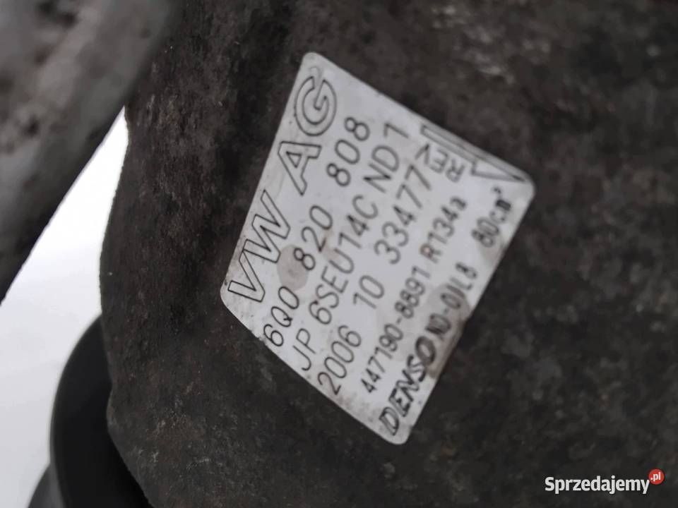 SPRĘŻARKA KLIMATYZACJI 6Q0820808 19 TDI Seat świętokrzyskie