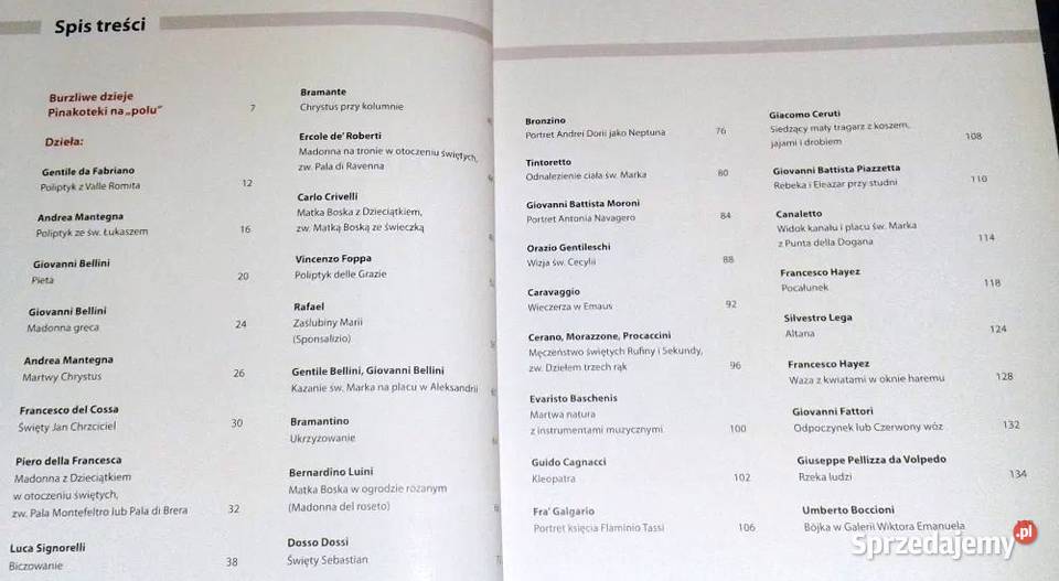 Wielkie muzea Pinakoteka Brera Mediolan Bożena Chełm