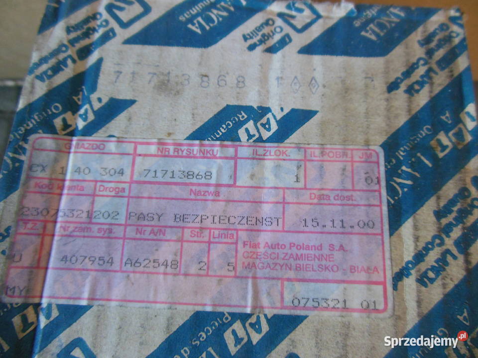 71713868 PAS BEZPIECZEŃSTWA FIAT 126P EL