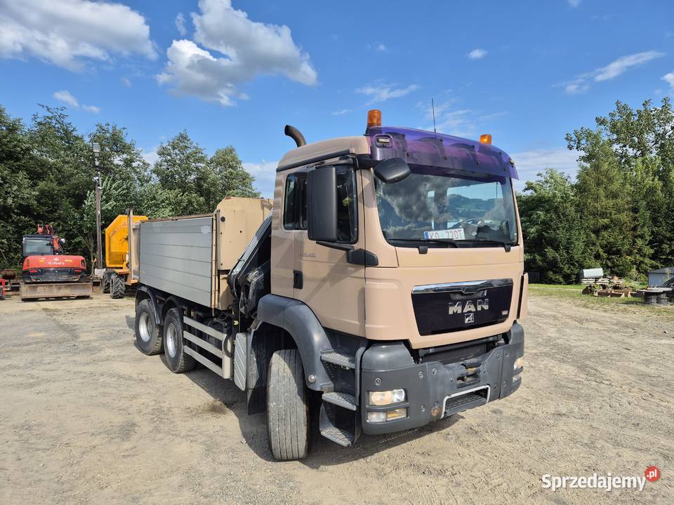 MAN TGS 26400 6x6 HDS HIAB 144 DS2 DUO Wywrot Rabka-Zdrój